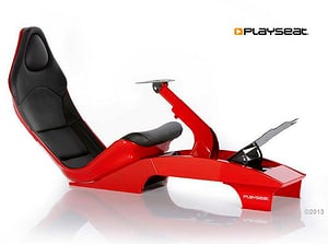 Simulator-Stuhl F1 Rot
