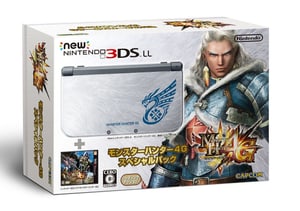 NEW 3DS incl. Monster Hunter 4 Ultimate & Cover Plate