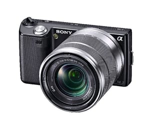 NEX5 KIT 18-55mm schwarz Systemkamera mit Wechseloptik