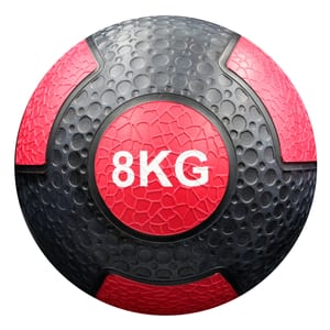 Gewichtsball Medecine Ball aus strapazierfähigem Gummi | 8 KG