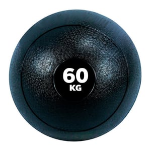 Balle lestée fitness "Slam Ball" en caoutchouc | 60 KG