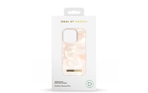 Back Cover Rose Pearl Marble iPhone 15 Pro