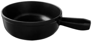 Fonduecaquelon Guss Lenk schwarz ø 20 cm