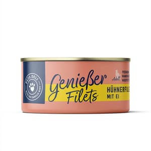Alimento umido Geniesser Filets, 70 g pollo con uova