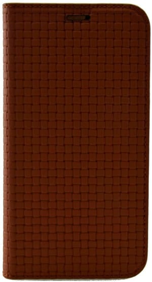 Book-Cover en cuir véritable Enzo almond