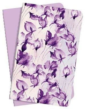 Violet Orchid A6, ligné, violet