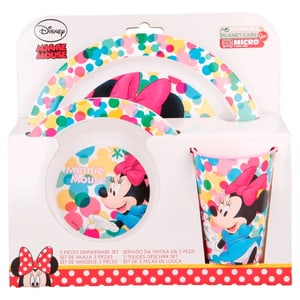 Minnie Mouse "FEEL GOOD" - Set de vaisselle 3 pièces