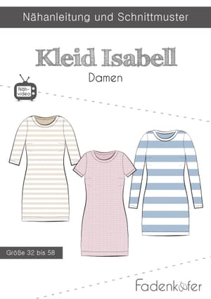 Papierschnittmuster Kleid Isabell