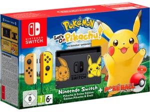 Switch Pokémon: Let's Go Pikachu!  inkl. Pokèball Plus