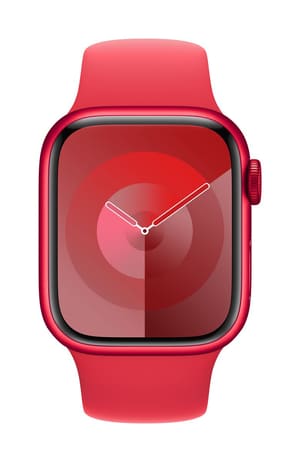 Watch Series 9 GPS + Cellular 41mm (PRODUCT)RED Aluminium Case with (PRODUCT)RED Sport Band - S/M