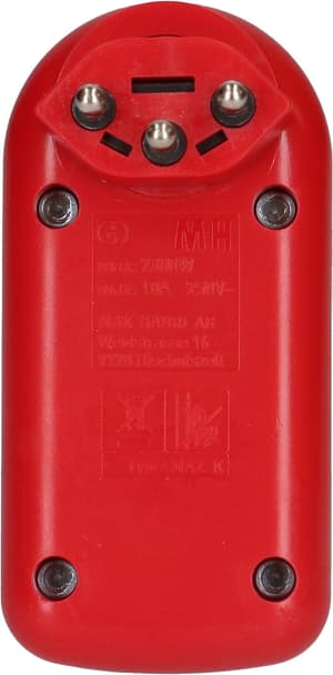 Multi adaptateur maxADAPTturn 2x type 13 rouge rotatif BS