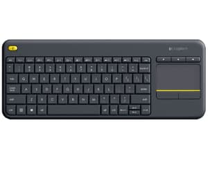 K400 Plus Wireless Tastatur mit Touchpad