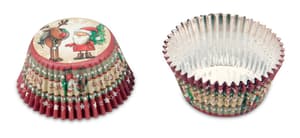 Papier-Backförmchen Frohe Weihnachten