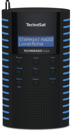 Technisat Techniradio Solar - Noir/Bleu