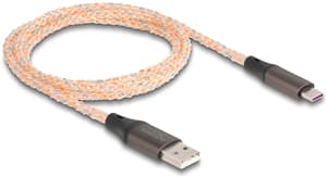 USB 2.0-Kabel mit RGB Beleuchtung USB A - USB C 1 m