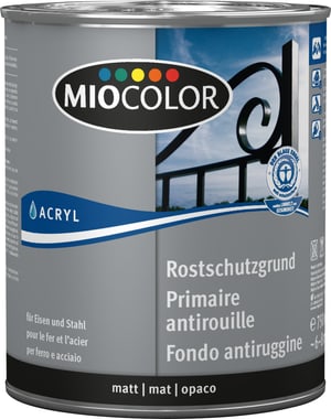 Primaire acrylique antirouille Gris 750 ml