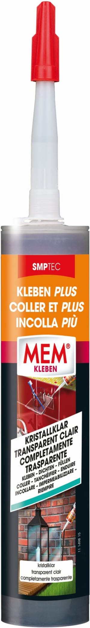 Kleben Plus kristallklar, 300 g