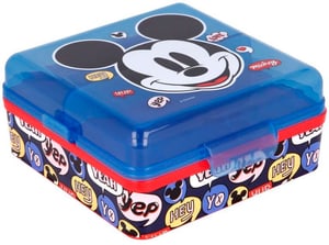 Mickey Mouse "IT`s A MICKEY THING" - quadratische Lunchbox mit Fächern