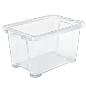 EVO Easy Boîte de rangement 1.2l, Plastique (PP) sans BPA, transparent