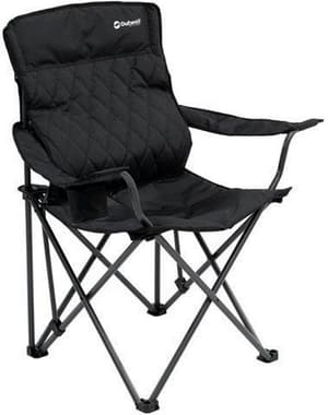 Chaise de camping Kielder Noir