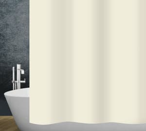 Rideau de douche beige claire 180 x 180 cm