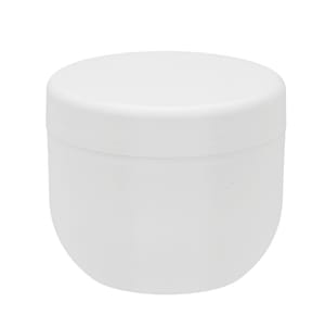 Pot de crème 100ml blanc à simple paroi