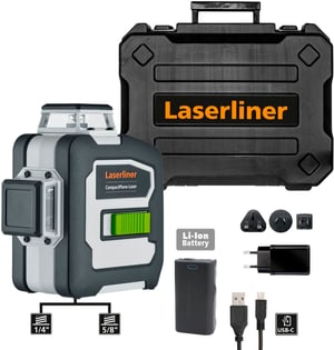 Laser a linee incrociate CompactPlane 3G Pro 30 m