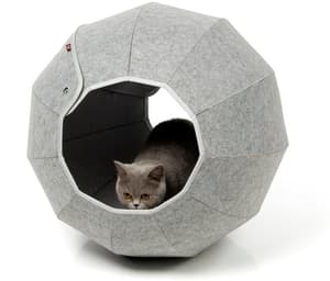Caverne pour chats XXL en forme de boule