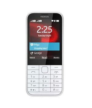Nokia 225 Dual-SIM blanc