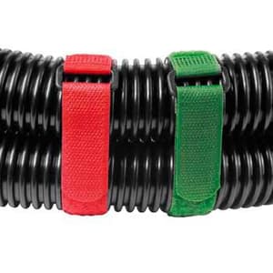 Klett-Kabelbinder mit Schnalle, 250 mm, farbig