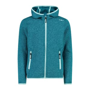 Fleece Strickjacke