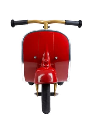 Rétro-Scooter rouge