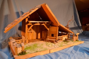 Krippenbausatz Hochalm
