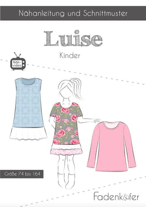 Papierschnittmuster Luise