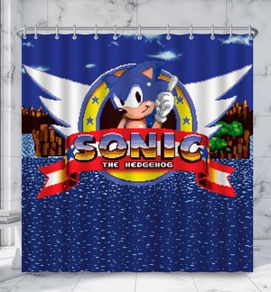 Sonic Duschvorhang