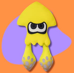 Splatoon: Squid gelb - Plüsch [23cm]