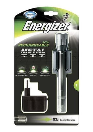 TASCHENLAMPE RECHARGEABLE METAL LED