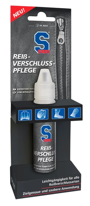Reissverschluss-Pflege