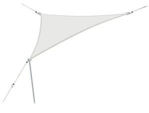 Dreiecksonnensegel 360cm mit Regenschutz
