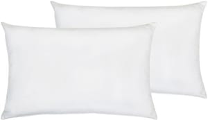 Set di 2 cuscini da esterno bianco crema 50 x 70 cm ALMYROS