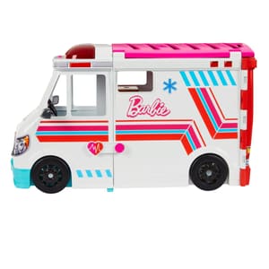 Barbie HKT79 Set da gioco ambulanza 2 in 1