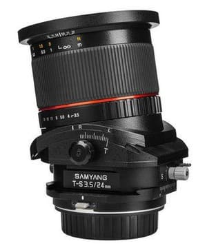 Samyang 24mm / 3.5 ED AS UMC (T/S Lens)
