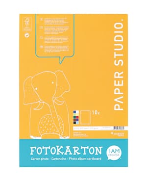 Fotokarton Block A4, 10 Blatt