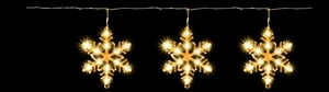 LED Schneeflockenvorhang