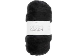 Wolle Creative Cocon schwarz, 200 g