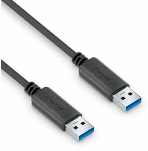 USB 3.1-Kabel 10Gbps, 3A USB A - USB A 0.5 m