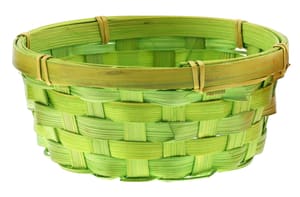 Cesto di Pasqua verde chiaro