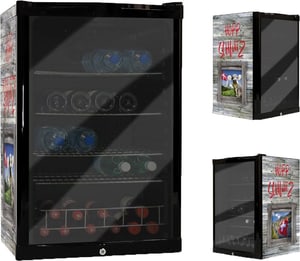 Réfrigérateur commercial GK130 Hopp Schwiiz, Droite/Changeable