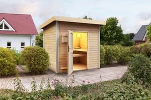 Casa della sauna Norge ingresso anteriore