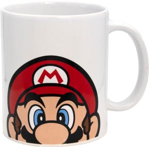 Tasse à café Super Mario Blanc